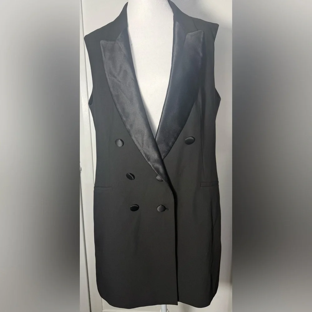 Zara Basic Black Blazer - Picture 9 of 15